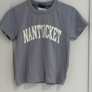 Nantucket Gray Nantucket T-Shirt